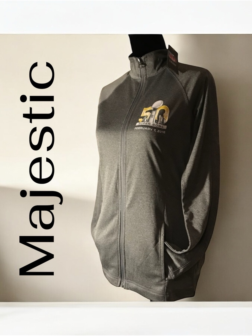 MAJESTIC Thermabase Full Zip Up Track Jacket